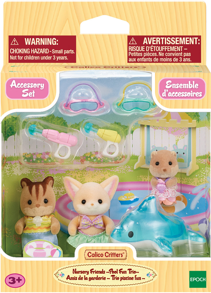 Nursery Friends Pool Fun Trio — Piccolo Mondo Toys