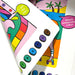 Colortopia: Color by Number Kit with Paint Markers - Unicorn Funland