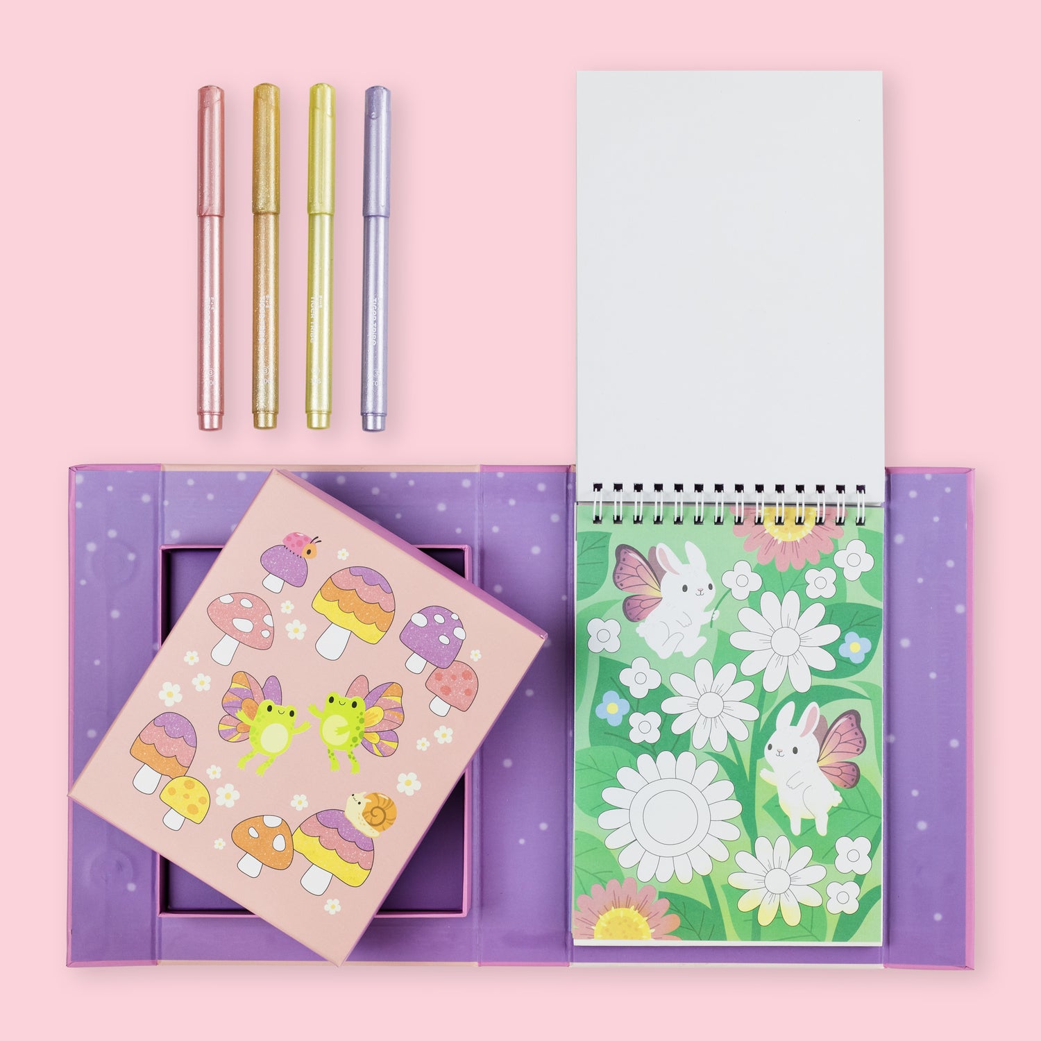Shimmer Coloring Set - Little Fairy Friends