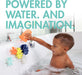 Cogs Water Gears Bath Toy – Navy/Yellow