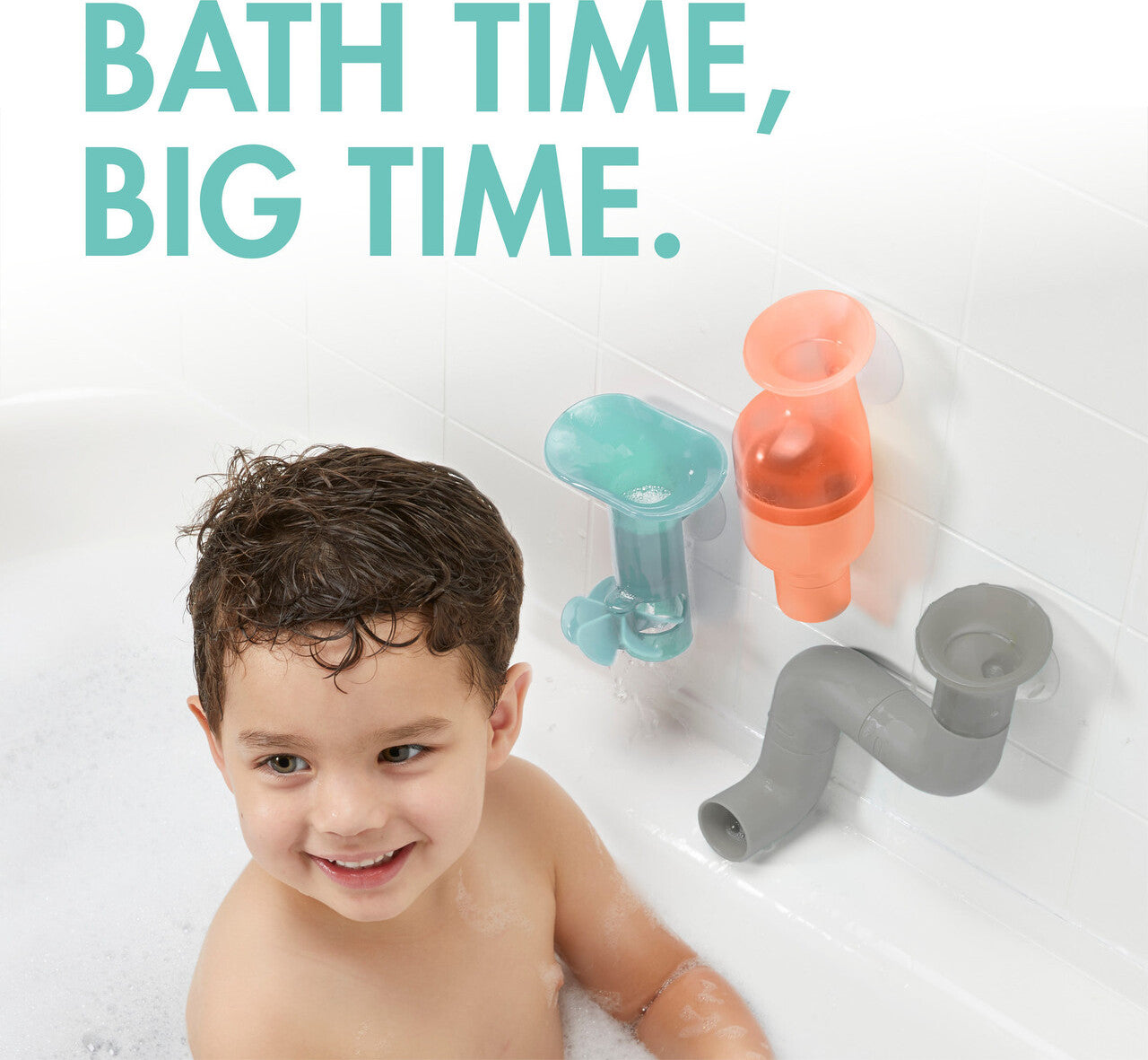Tubes Building Bath Toy – New Color