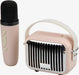 Pocket Karaoke-Microphone and Speaker Combo-Pink