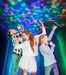 Party2-Go Karaoke Mic Disco Ball Combo BLACK