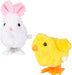 3" Bunny And Chick Wind Ups