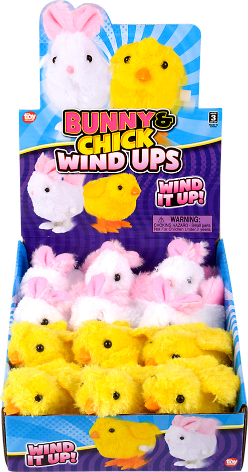 3" Bunny and Chick Wind Ups