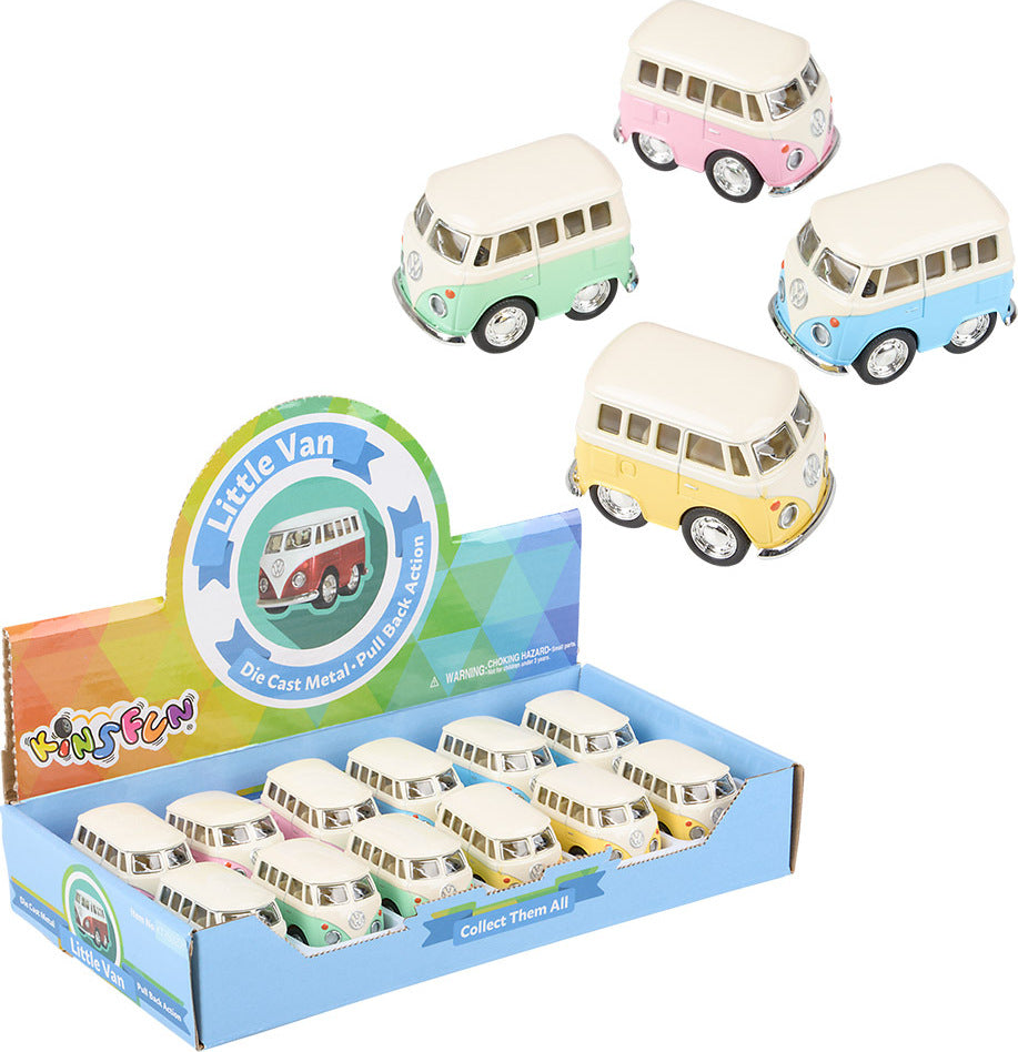 2" Die-cast Volkswagen Mini Bus