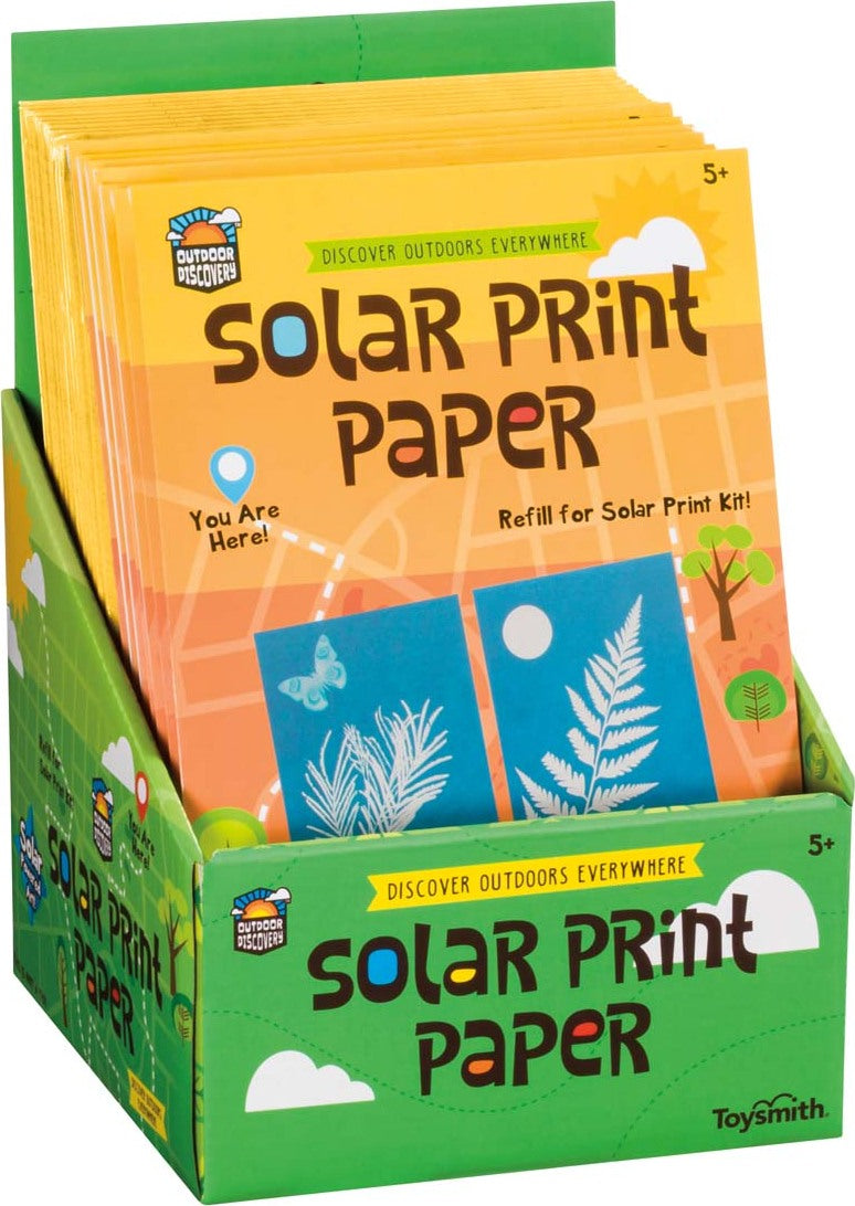 Outdoor Discovery Solar Print Paper