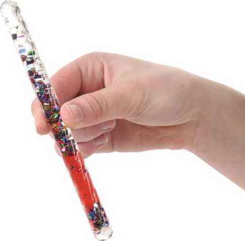 Corkscrew Glitter Wand