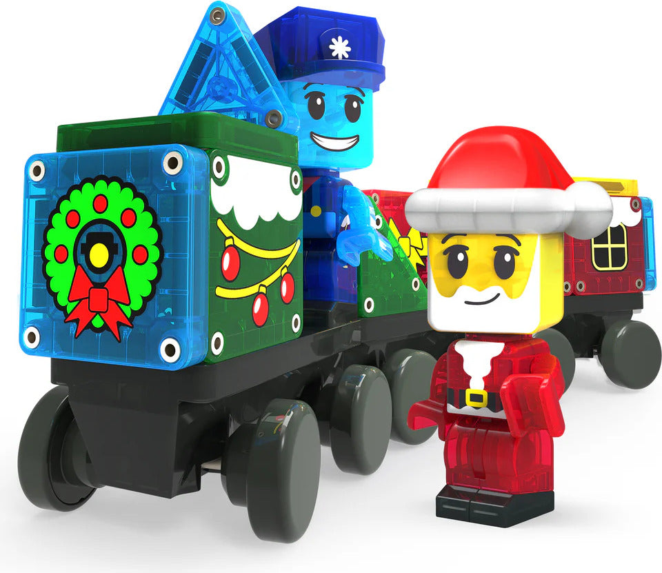 Magna-Tiles microMAGS Advent Calendar 34 Piece Set