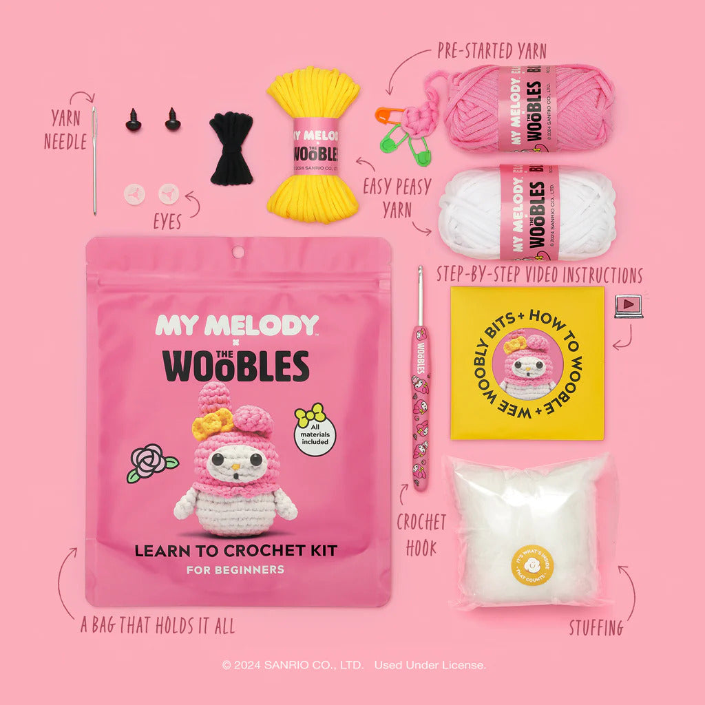 My Melody Beginner Crochet Kit