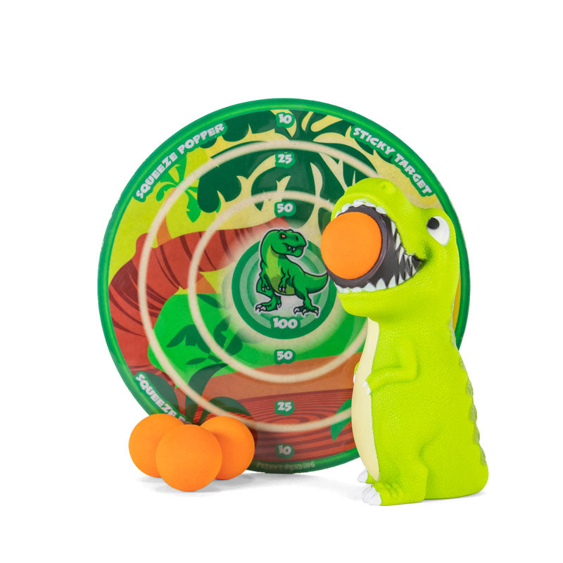 T-Rex Dinosaur Popper with Sticky Target