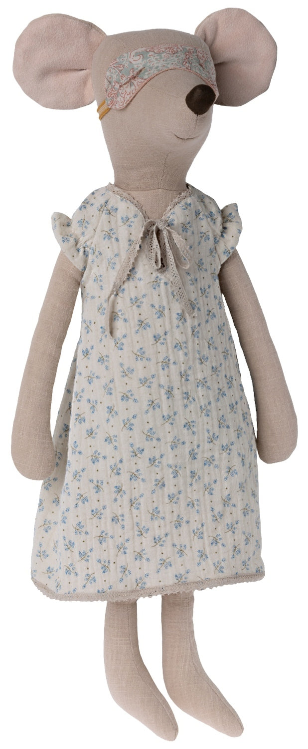 Maileg Maxi Mouse in Nightgown