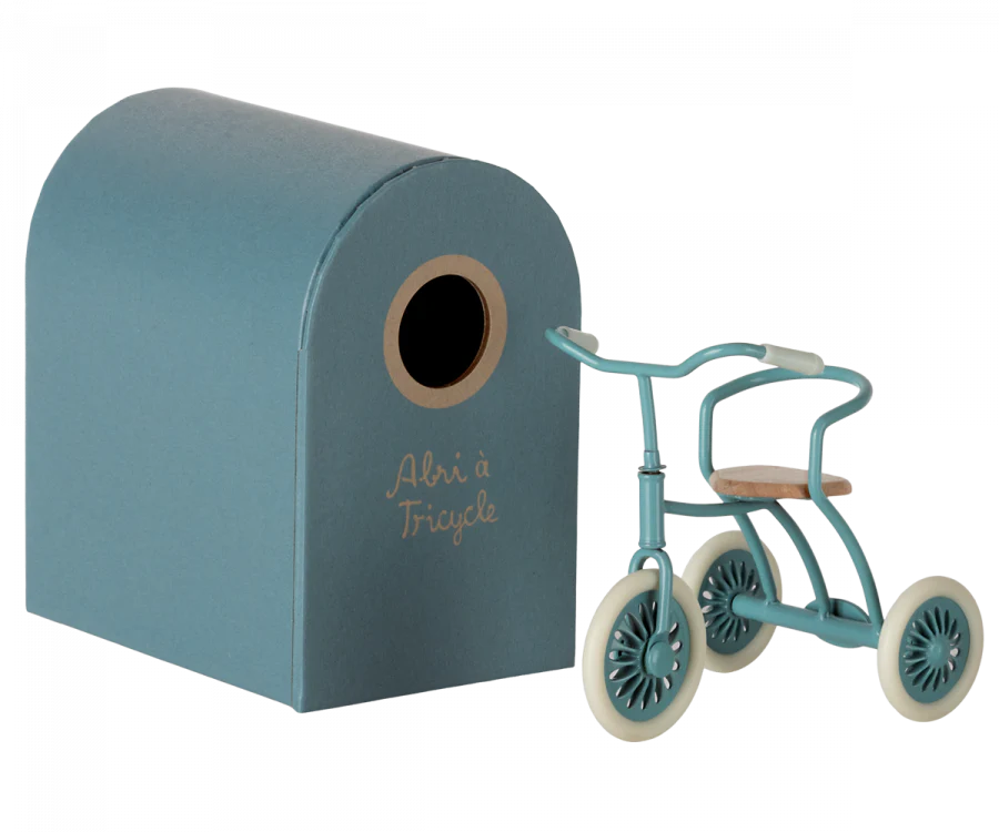 Petrol Blue Abri à Tricycle for Mouse