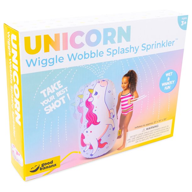 Unicorn Wiggle Wobble Splashy Sprinkler