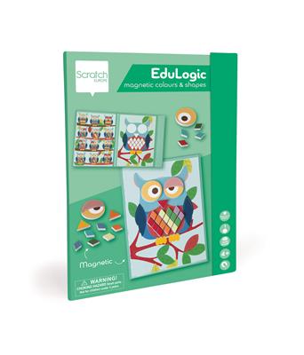Owl Colors & Shapes Edulogic Magnetic Book