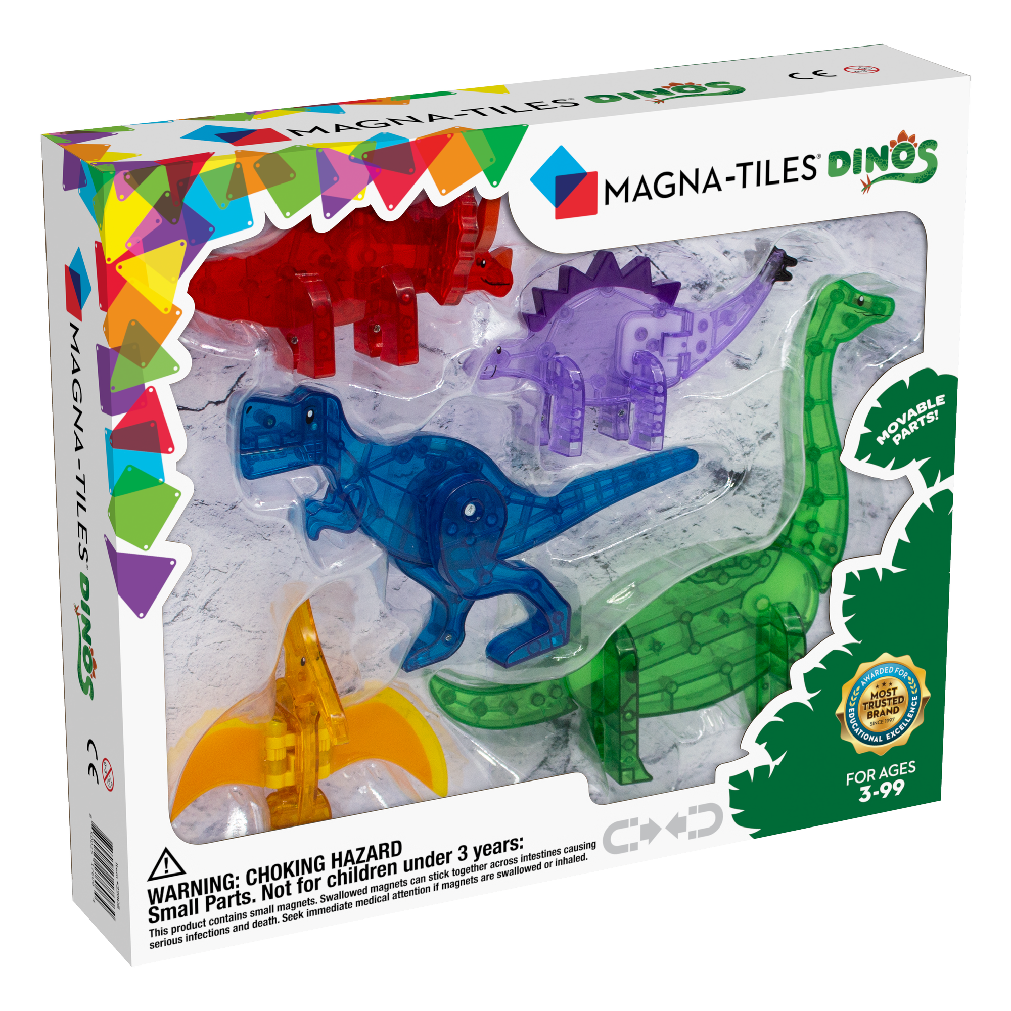 Magna-Tiles Dino 5 pc. Figure Set