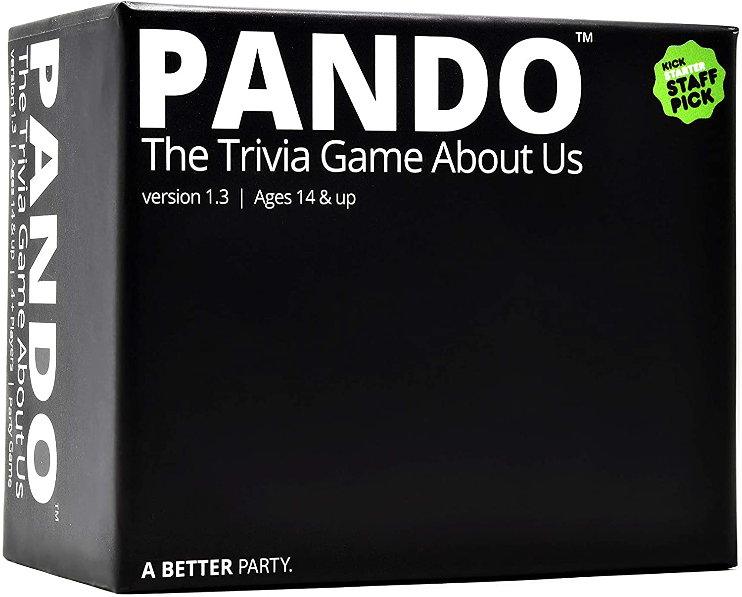 Pando Family Edition Trivia Game
