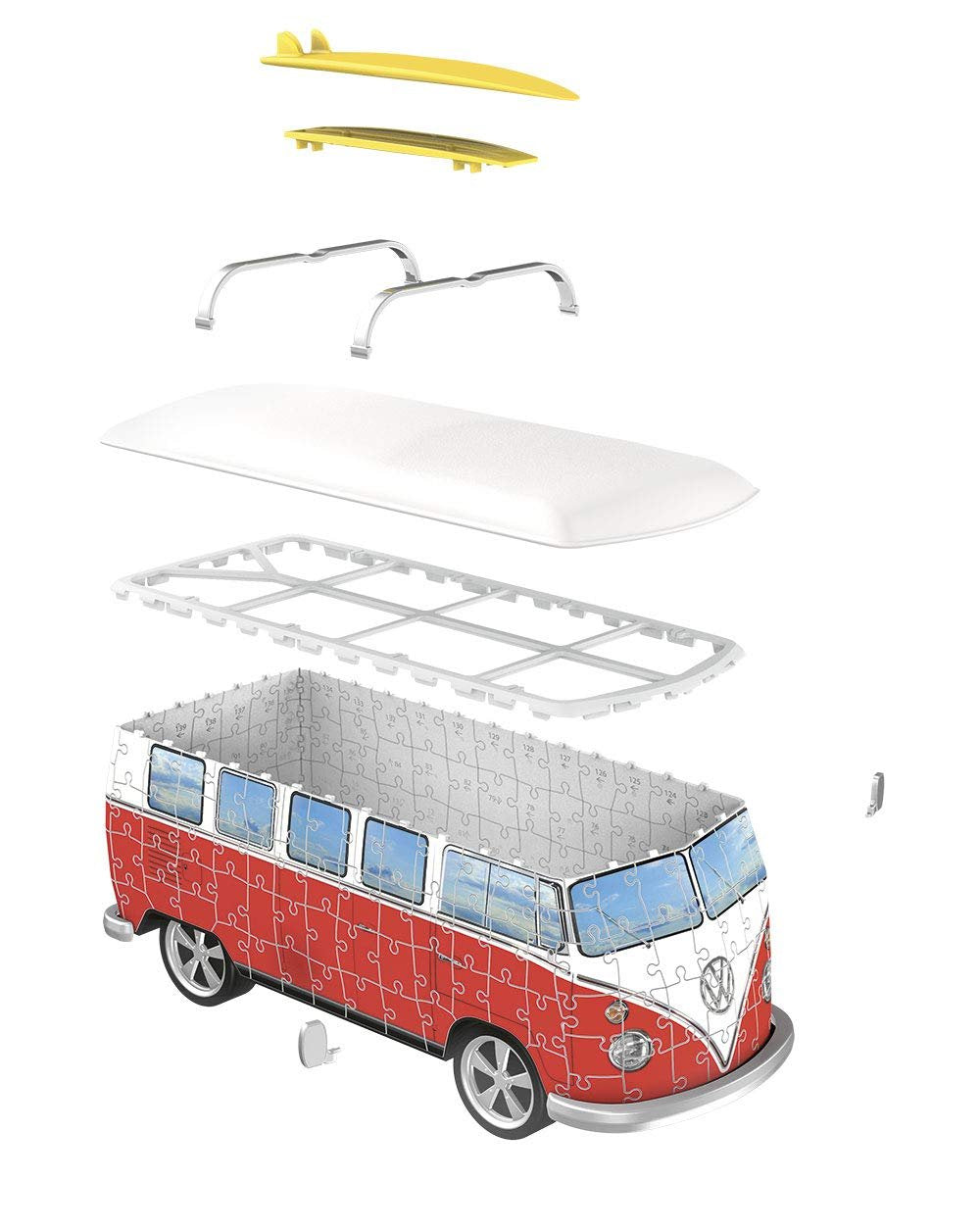 VW Bus T1 3D 162 pc. Puzzle