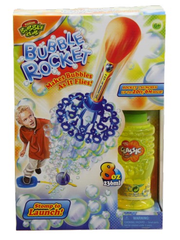 Air Powered Bubble Rocket