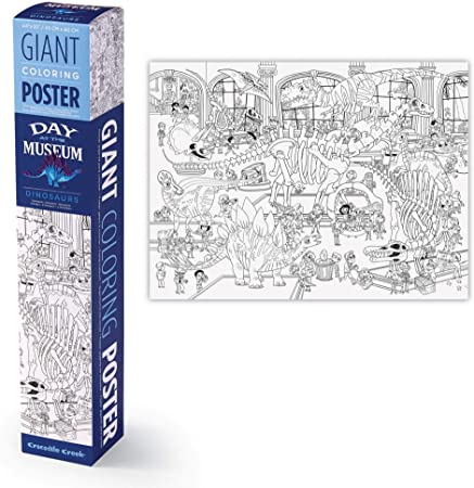 Dinosaur Giant Coloring Poster