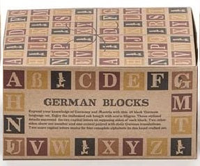 German ABC Blocks