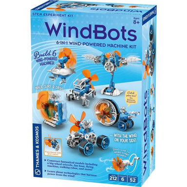 Windbots: 6-in-1 Wind-Powered Machine Ki