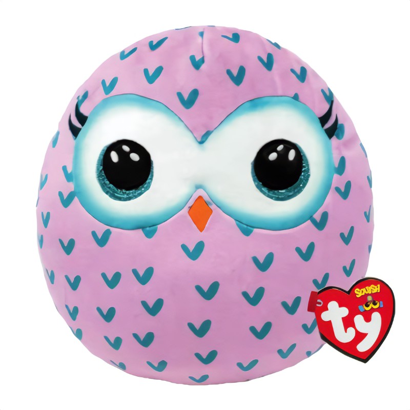 Winks Owl Squish-A-Boos