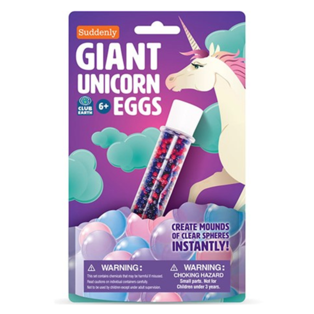 Suddenly Giant Unicorn Eggs