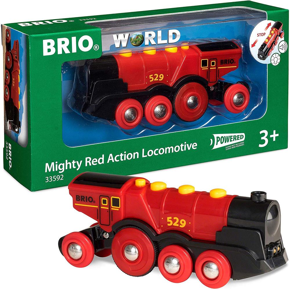 Brio Mighty Red Locomotive