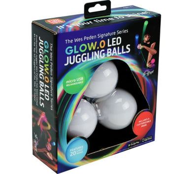 Wes Peden Juggling Glow.0 LED Balls