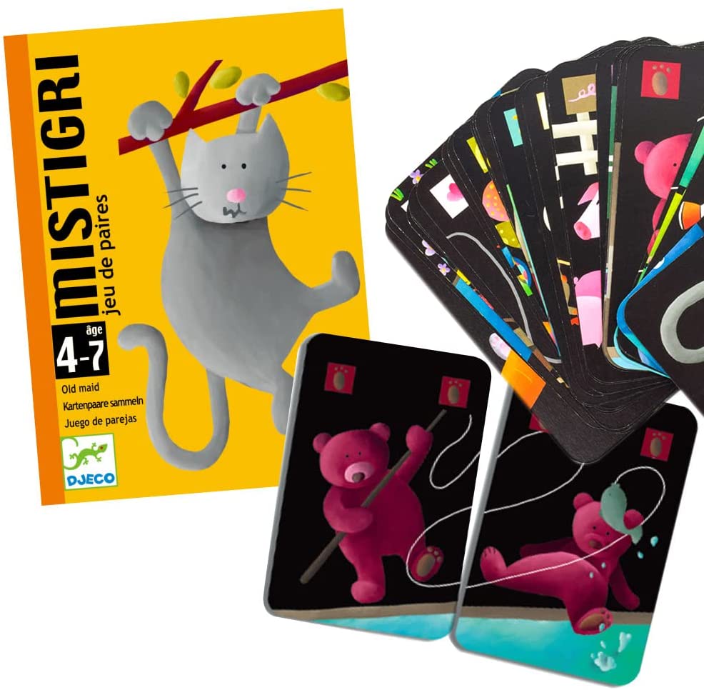Mistigri Matching Pairs Card Game