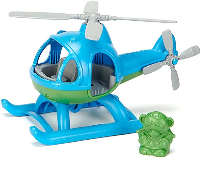 Helicopter Green & Blue