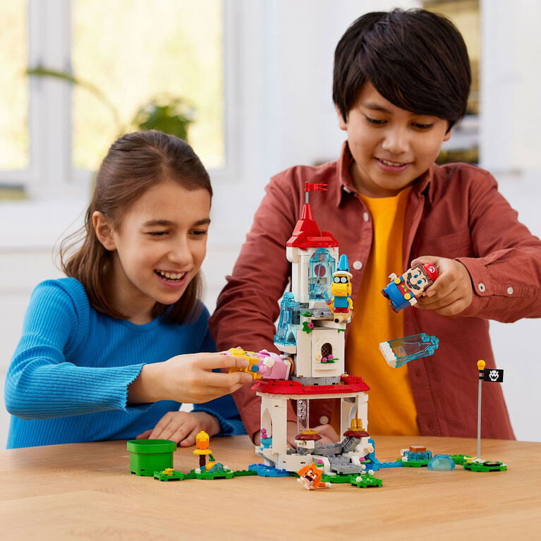 71407 Cat Peach Suit and Frozen Tower Expansion Set