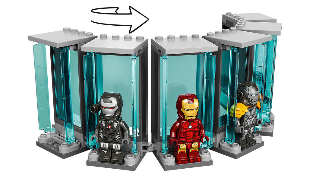 Iron Man Armory - LEGO 76216 – The Red Balloon Toy Store