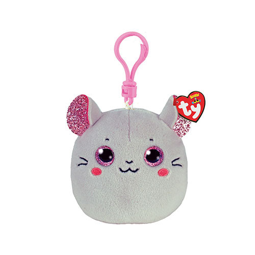 Catnip the Mouse Squish-A-Boos Clip