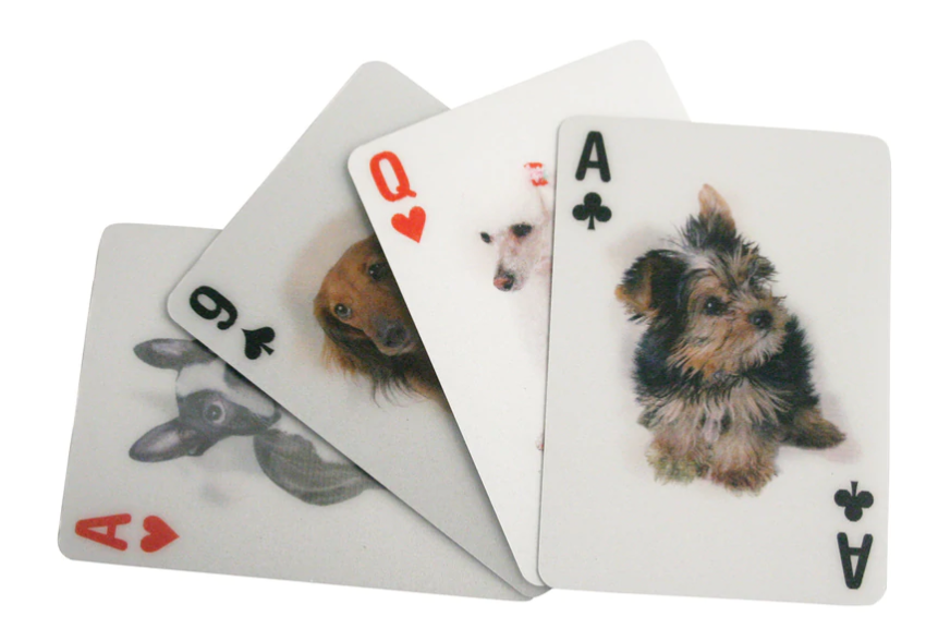 Dogs 3D Playing Cards