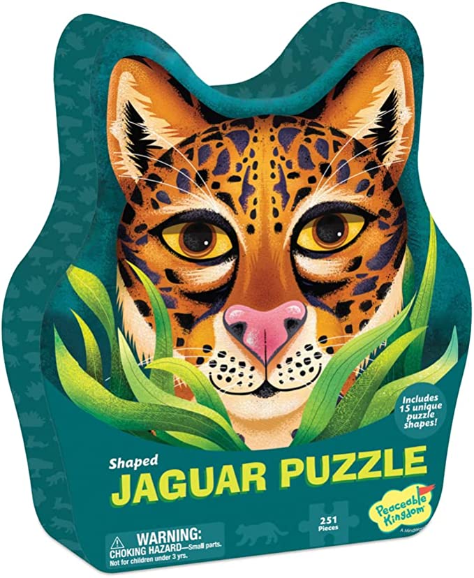 Jaguar Shaped 257 piece Puzzle