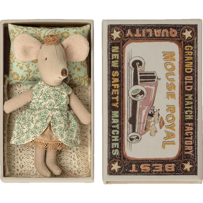 Little Sister Princess Mouse Mint in Matchbox