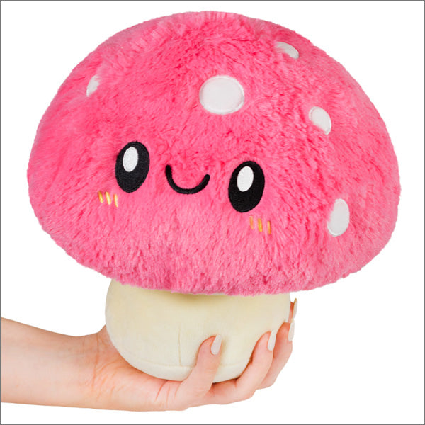 Mini Pink Mushroom Squishable