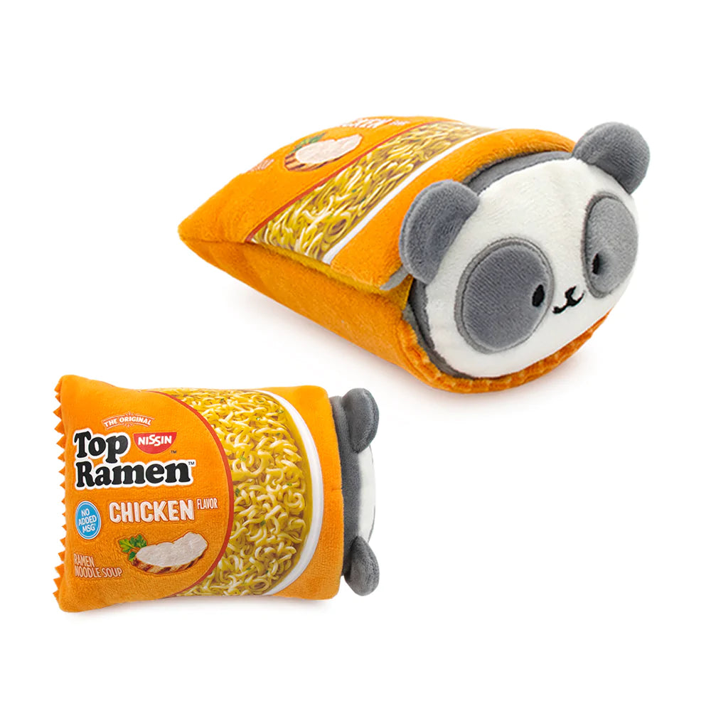 Top Ramen Pandaroll Small Anirollz Plush Blanket