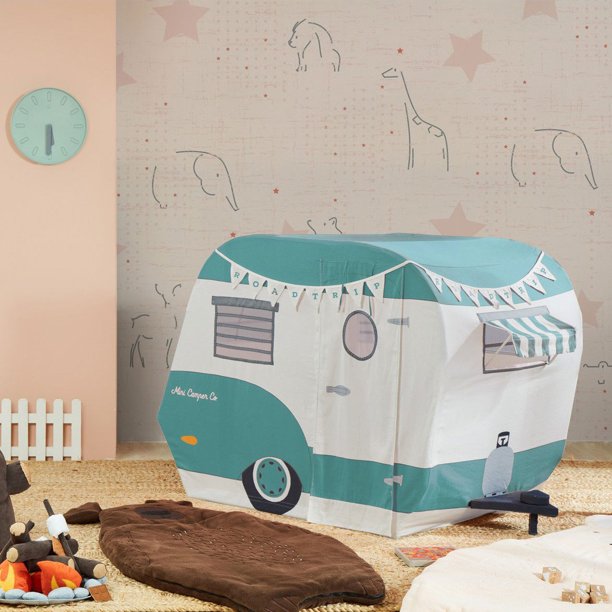 Mini Camper Play House Blue