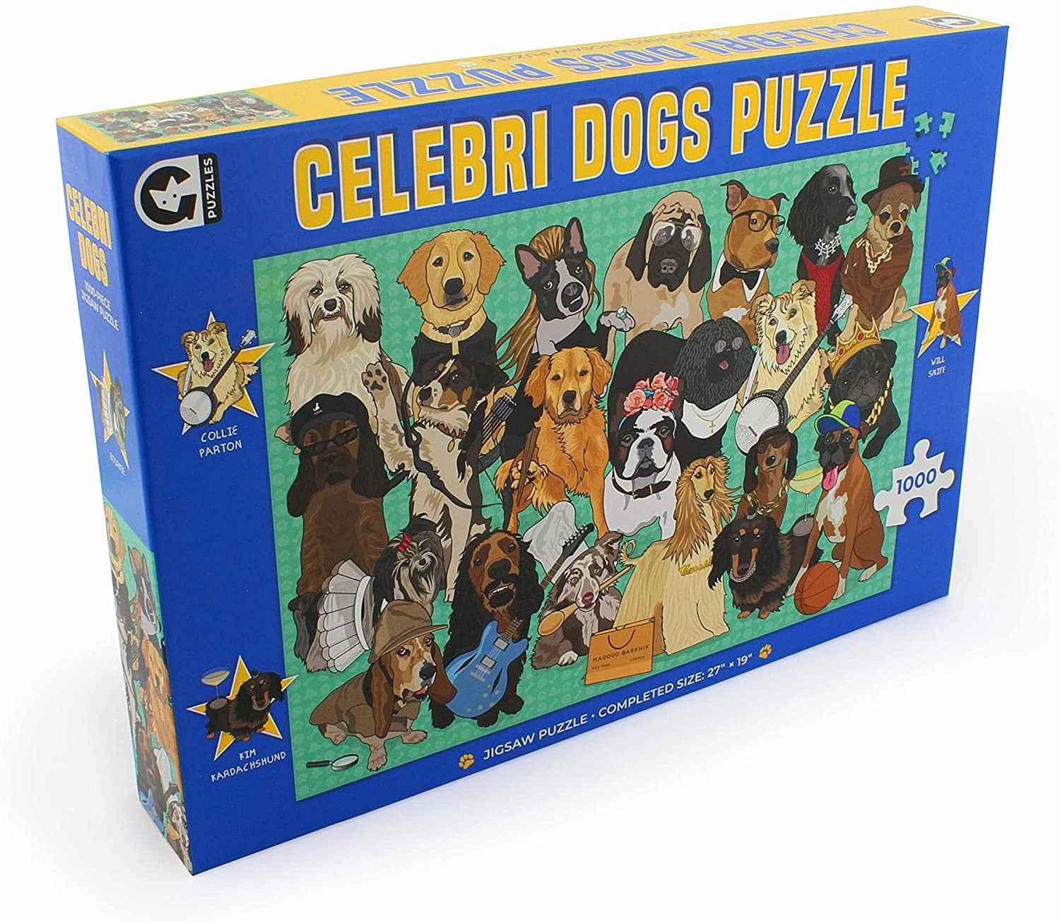 Celebri Dogs 1000 pc Puzzle