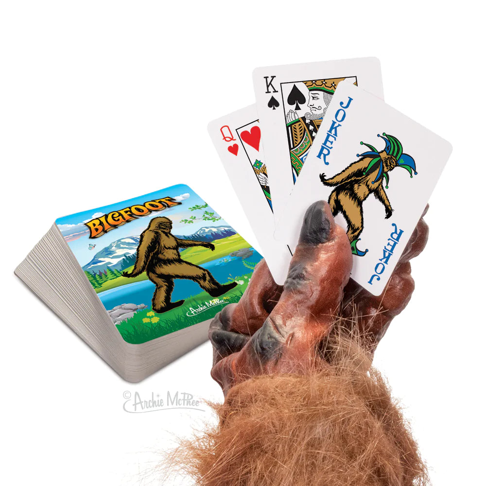 Bigfoot Playing Cards