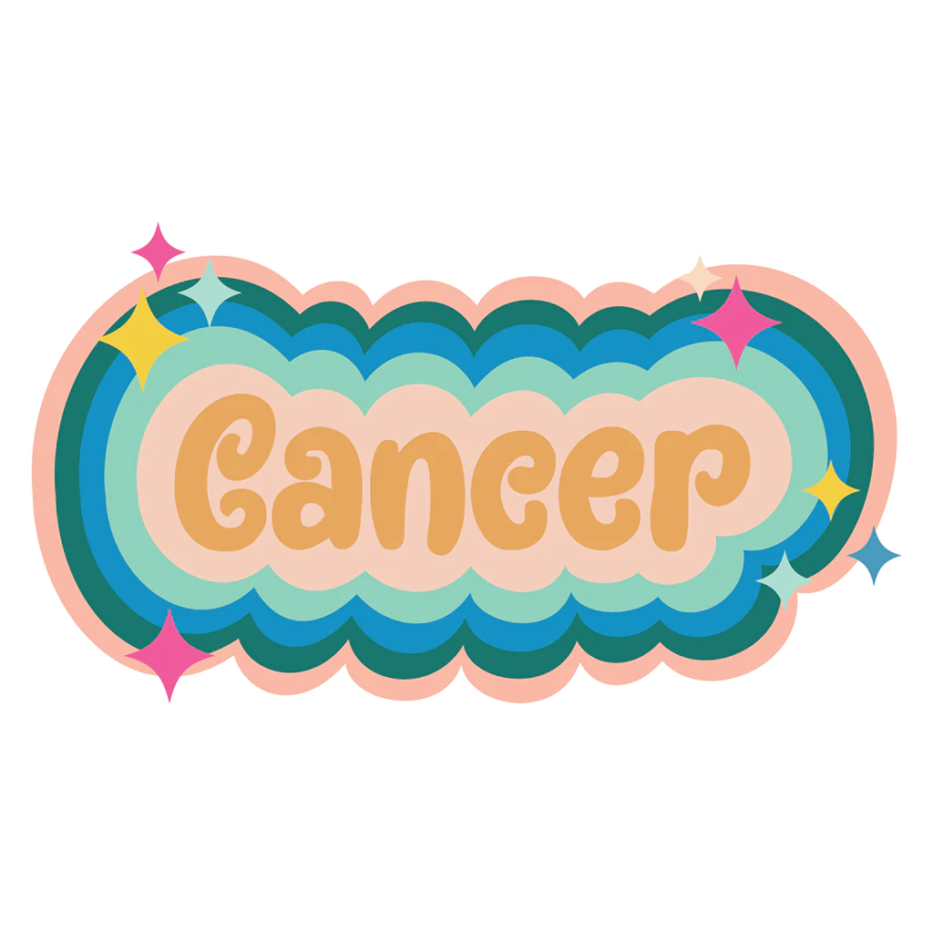 Cancer Astrology Single Sticker