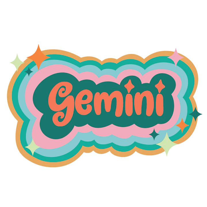 Gemini Astrology Single Sticker