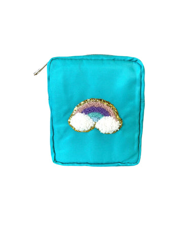 Small Varsity Rainbow Bag