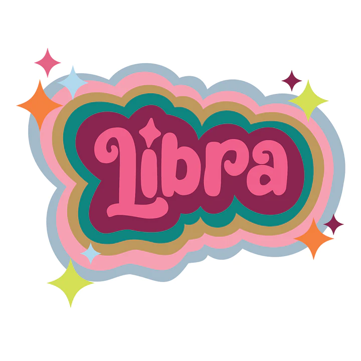 Libra Astrology Single Sticker