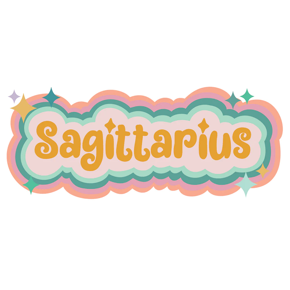 Sagittarius Astrology Single Sticker