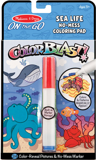 Sea Life Colorblast! Book