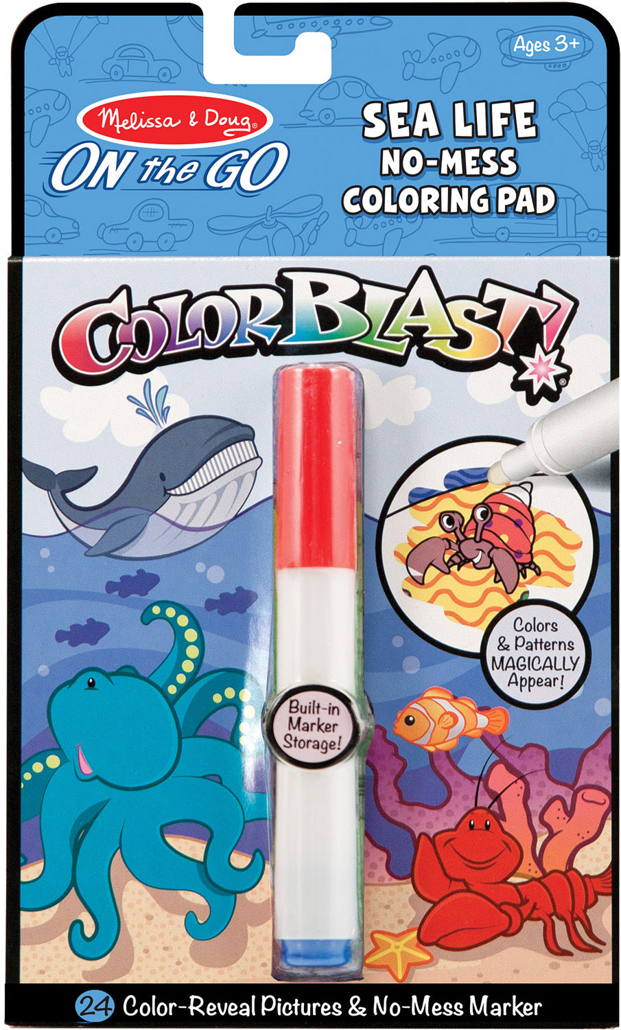 Sea Life Colorblast! Book